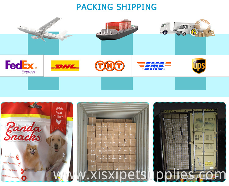 Wholesale Printed Packaging Dog Treat Dog Favorite Beef Dog Treats